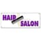 Signmission HAIR SALON BANNER SIGN styling beauty cuts signs haircut barber shop style B-Hair Salon - alternate 1